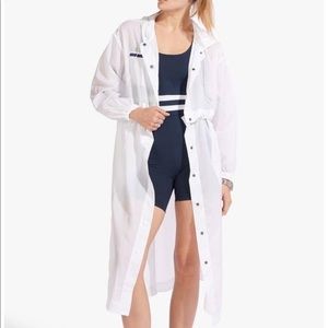 New balance Staud nylon convertible windbreaker.